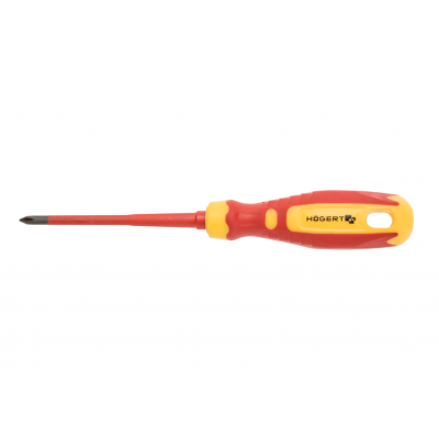 Wkrętak krzyżowy PH1 100mm 1000V stal CrMo HT1S965 Hoegert Technik (HT1S965)
