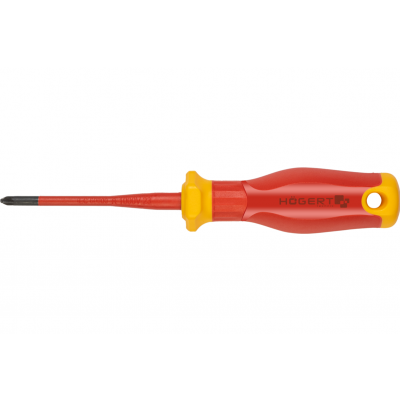 Wkrętak płasko-krzyżowy PZ1/SL5 80 mm 1000V SLIM S2 HOEGERT (HT1S976-1)