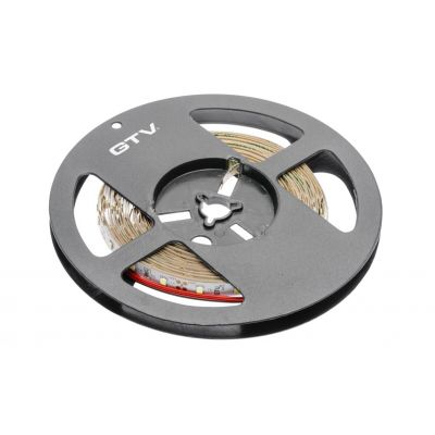 GTV TAŚMA FLASH 2835, 300 LED ZIMNY BIAŁY, 30W BEZ ŻELU 8mm, ROLKA 5m LD-2835-300-20-ZB (LD-2835-300-20-ZB)