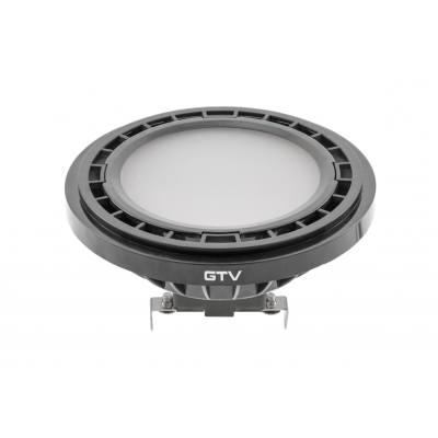 Żarówka LED A-G AR111 G53 12V DC 12,5W neutralna biel 120st czarna GTV (LD-AR111NW13W120-10)