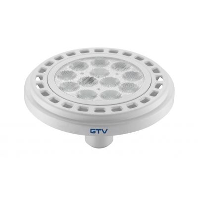 Żarówka LED ES111 12W 12XPOWER LED biała ciepły biały GU10 3000K 45st. LD-ES11110-30 GTV (LD-ES11110-30)