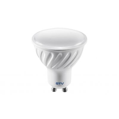Żarówka LED SMD 2835 GU10 6W 440lm 3000K AC 220-240V 50-60Hz 120st. LD-PC6010-30 GTV (LD-PC6010-30)