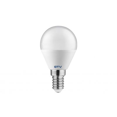 Żarówka LED E14 3W 200lm 3000K AC230V 160st. kulka LD-SMGB45B-30 GTV (LD-SMGB45B-30)