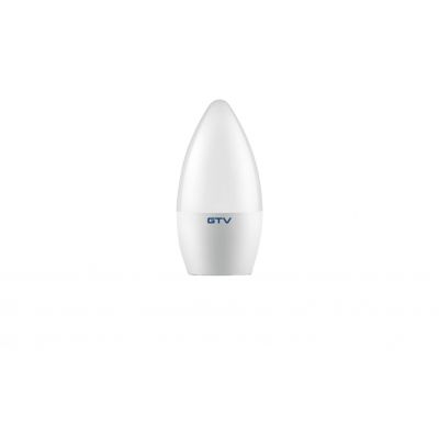 Żarówka LED C30 14 LED SMD 2835 ciepły biały E27 6W AC 220-240V 160st. LD-SMGC30C-60 GTV (LD-SMGC30C-60)