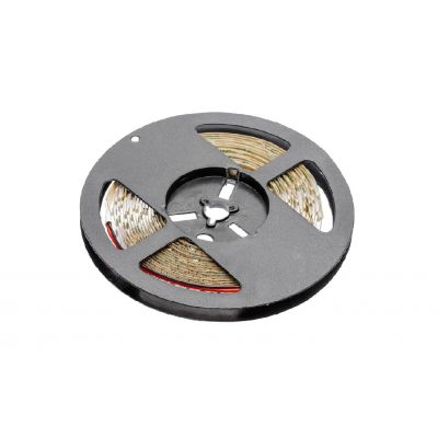 Taśma LED SMD 3014 wodoodporna 12V DC 14 4W/m ciepły biały BIAŁE PCB 120DIOD/m 8mm rolka 5m samoprzylepna LD-VW3014CB-60 GTV (LD-VW3014CB-60)