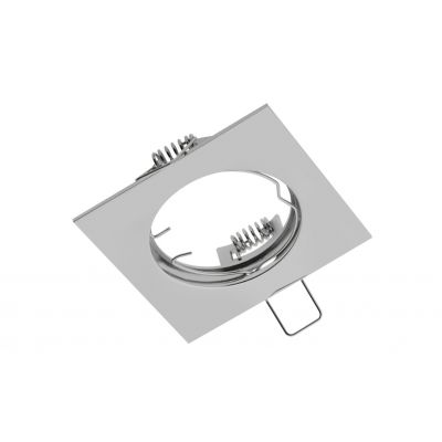 Sufitowa oprawa punktowa PORTO IP20 kwadrat chrom TYP DS10 GTV (OP-PROD4-01)