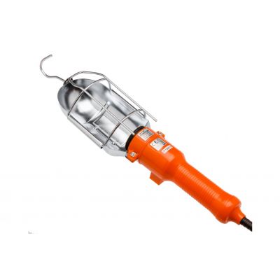 Oprawa przenośna E27 5m max 60W pomarańczowa GTV (OS-KAN527-24)