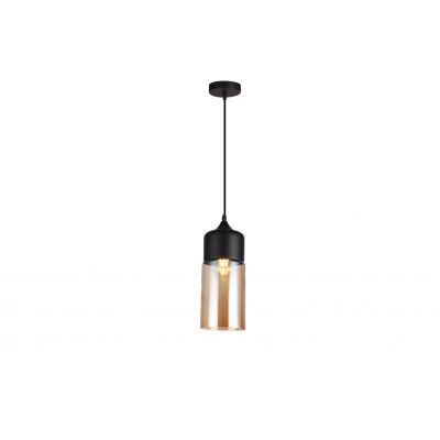 Lampa sufitowa wisząca LENDER 3 E27 czarna GTV (OS-LEND3-10-DEC)