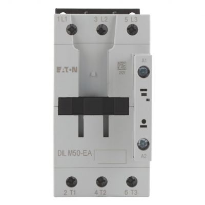 DILM50-EA(230V50HZ,240V60HZ) Stycznik mocy 22kW 50A 3P cewka 230V AC 0Z 0R 190011 EATON (190011)