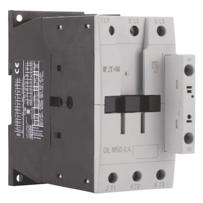 DILM50-EA(230V50HZ,240V60HZ) Stycznik mocy 22kW 50A 3P cewka 230V AC 0Z 0R 190011 EATON (190011)