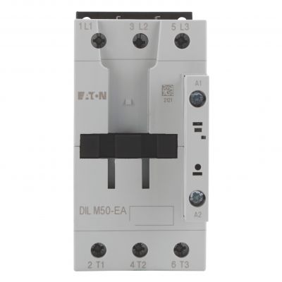 DILM50-EA(230V50HZ,240V60HZ) Stycznik mocy 22kW 50A 3P cewka 230V AC 0Z 0R 190011 EATON (190011)