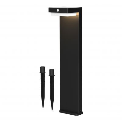 Słupek solarny z czujnikiem ruchu WILLOW LED 4,5W 400lm IP44 4000K SL/R-5/B ORNO (SL/R-5/B)