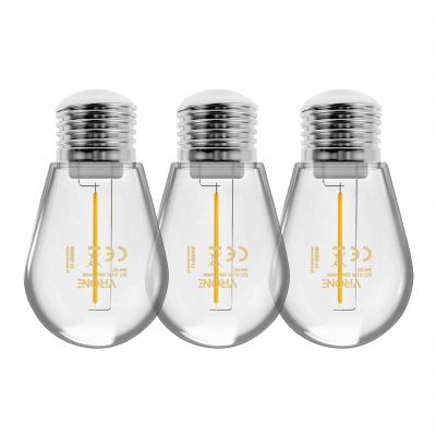 Zestaw 3 żarówek LED 0,1 W, 24 V, E27, 3000 K (SW/E27-11/3)