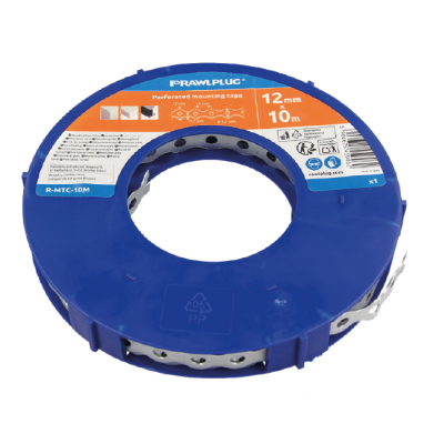 Taśma montażowa perforowana 10m /1szt./ (R-MTC-10M)
