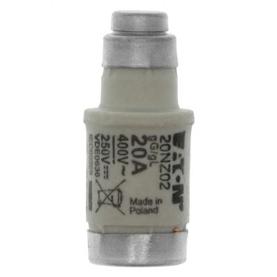 FUSE-D02 20A T GL/GG 400VAC E18 Wkładka D02 20A T GL/GG 400VAC E18 20NZ02 EATON (20NZ02)