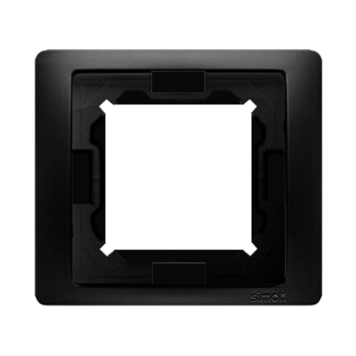 SIMON BASIC NEOS WMYZ-04121N-Z013 Ramka 1-krotna NEOS do wersji bryzgoszczelnej IP44 z uszczelką; cz BMRC1B/49 KONTAKT (BMRC1B/49)