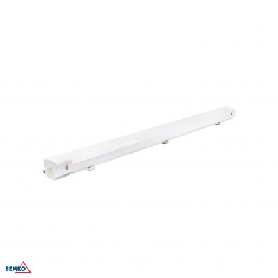OPRAWA LAMPA HERMETYCZNA WARSZTATOWA 120cm 5580lm 36W 4000K b. neutralna IP65 BIAŁA BEMKO (C16-HLR-120-360-4K)