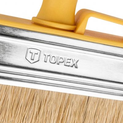 Pędzel ławkowiec plastikowy 14x4cm TOPEX 20B968 GTX (20B968)