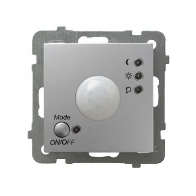 AS Elektroniczny czujnik ruchu kolor srebro ŁP-16G/m/18 OSPEL (ŁP-16G/m/18)