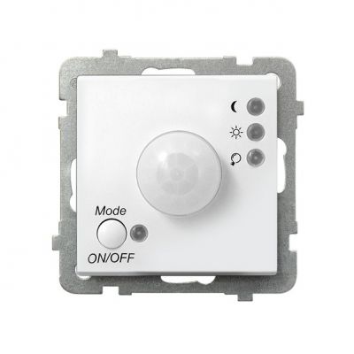 SONATA Elektroniczny czujnik ruchu kolor biały ŁP-16R/m/00 OSPEL (ŁP-16R/m/00)