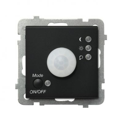 SONATA Elektroniczny czujnik ruchu kolor czarny metalik ŁP-16R/m/33 OSPEL (ŁP-16R/m/33)