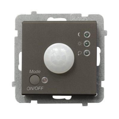 SONATA Elektroniczny czujnik ruchu kolor czekoladowy metalik ŁP-16R/m/40 OSPEL (ŁP-16R/m/40)