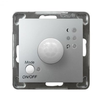 IMPRESJA Elektroniczny czujnik ruchu kolor srebro ŁP-16Y/m/18 OSPEL (ŁP-16Y/m/18)