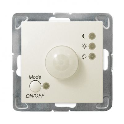 IMPRESJA Elektroniczny czujnik ruchu kolor ecru ŁP-16Y/m/27 OSPEL (ŁP-16Y/m/27)