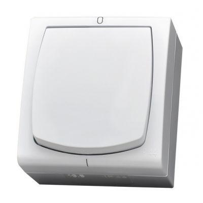 MADERA Łącznik dwubiegunowy kolor biały ŁNH-11N/00 OSPEL (ŁNH-11N/00)