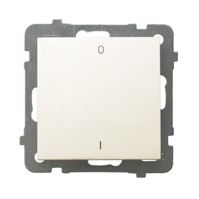 AS Łącznik dwubiegunowy kolor ecru ŁP-11G/m/27 OSPEL (ŁP-11G/m/27)