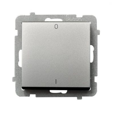 SONATA Łącznik dwubiegunowy kolor srebro mat ŁP-11R/m/38 OSPEL (ŁP-11R/m/38)