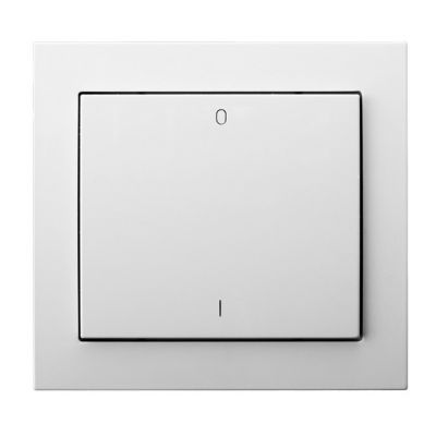 KIER Łącznik dwubiegunowy kolor biały ŁP-11W/00 OSPEL (ŁP-11W/00)
