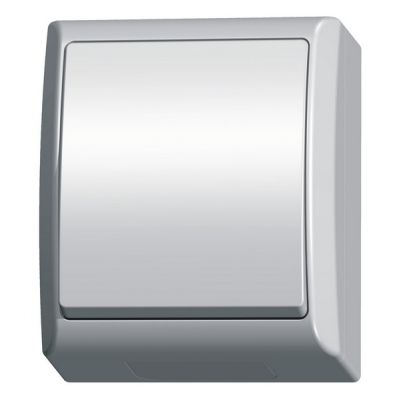 FALA Łącznik pojedynczy jednobiegunowy  kolor biały ŁNH-1H/00 OSPEL (ŁNH-1H/00)