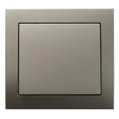 KIER Łącznik pojedynczy jednobiegunowy  kolor satyna light ŁP-1W/45 OSPEL (ŁP-1W/45)