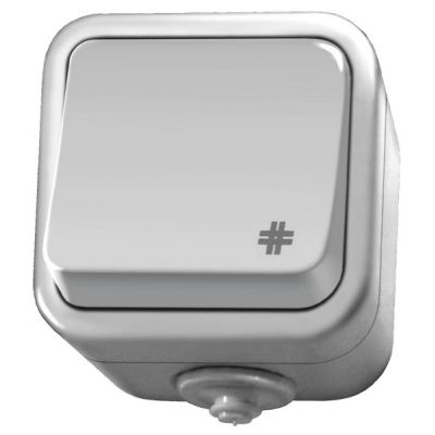 DELFINA Łącznik krzyżowy kolor biały ŁNH-4D/00 OSPEL (ŁNH-4D/00)