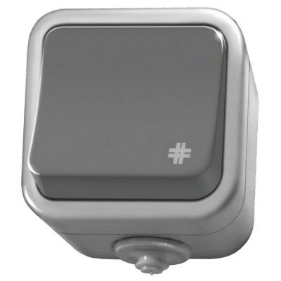 DELFINA Łącznik krzyżowy kolor szary ŁNH-4D/30 OSPEL (ŁNH-4D/30)