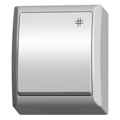 FALA Łącznik krzyżowy kolor biały ŁNH-4H/00 OSPEL (ŁNH-4H/00)