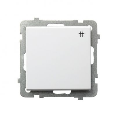 SONATA Łącznik krzyżowy kolor biały ŁP-4R/m/00 OSPEL (ŁP-4R/m/00)