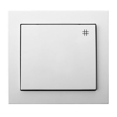 KIER Łącznik krzyżowy kolor biały ŁP-4W/00 OSPEL (ŁP-4W/00)