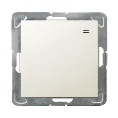 IMPRESJA Łącznik krzyżowy kolor ecru ŁP-4Y/m/27 OSPEL (ŁP-4Y/m/27)