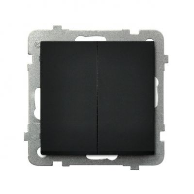 SONATA Łącznik podwójny schodowy kolor czarny metalik ŁP-10R/m/33 OSPEL (ŁP-10R/m/33)