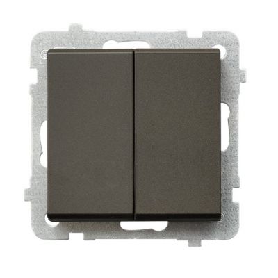 SONATA Łącznik podwójny schodowy kolor czekoladowy metalik ŁP-10R/m/40 OSPEL (ŁP-10R/m/40)