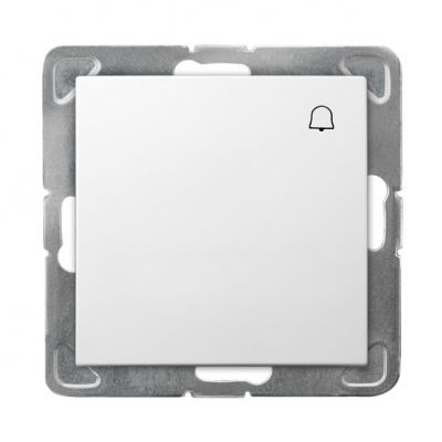 IMPRESJA Przycisk zwierny /dzwonek/ kolor biały ŁP-6Y/m/00 OSPEL (ŁP-6Y/m/00)