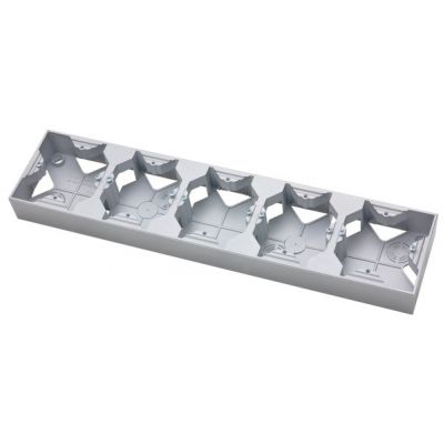 IMPRESJA Puszka instalacyjna do serii IMPRESJA pięciokrotna kolor srebro PNP-5Y/18 OSPEL (PNP-5Y/18)