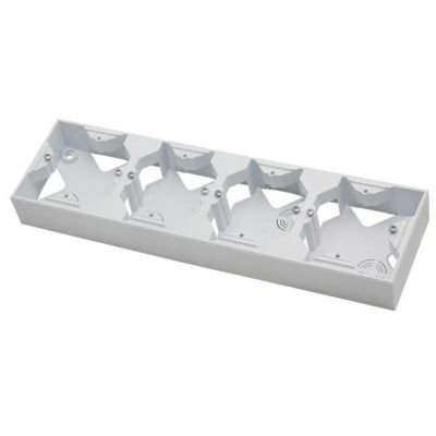 IMPRESJA Puszka instalacyjna do serii IMPRESJA poczwórna kolor biały PNP-4Y/00 OSPEL (PNP-4Y/00)