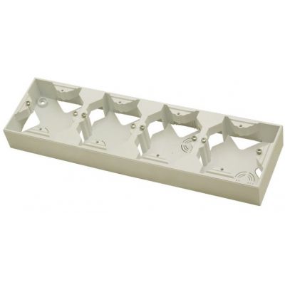 IMPRESJA Puszka instalacyjna do serii IMPRESJA poczwórna kolor ecru PNP-4Y/27 OSPEL (PNP-4Y/27)