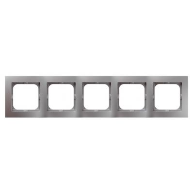 AS Ramka pięciokrotna kolor srebro R-5G/18 OSPEL (R-5G/18)