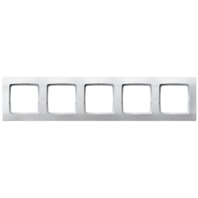 KARO Ramka pięciokrotna kolor biały R-5S/00 OSPEL (R-5S/00)