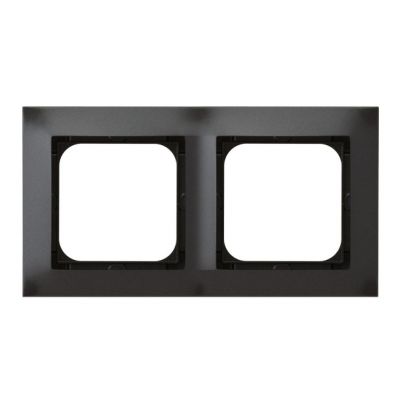 IMPRESJA Ramka podwójna kolor antracyt R-2Y/50 OSPEL (R-2Y/50)