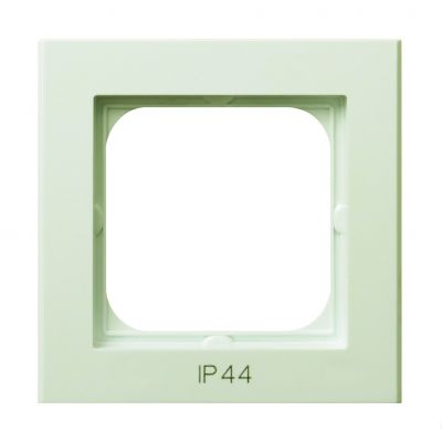 SONATA Ramka pojedyncza do łączników IP44 kolor ecru RH-1R/27 OSPEL (RH-1R/27)